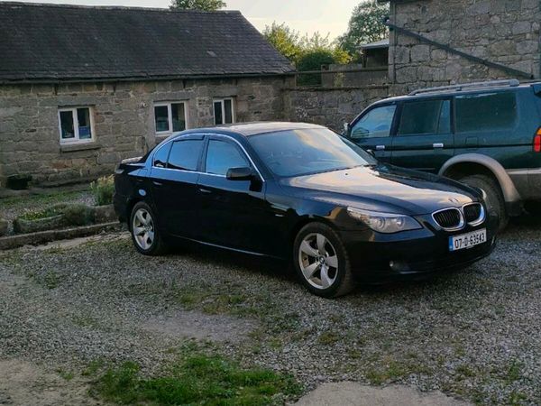 BMW 5-Series Saloon, Petrol, 2007, Black
