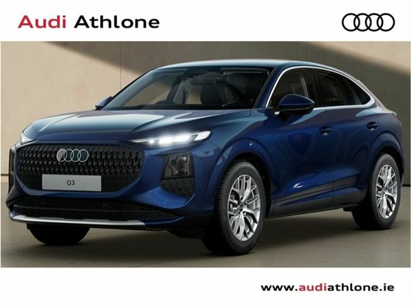 Audi Q3 SUV, Diesel Hybrid, 2026, Blue