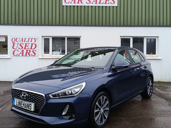 Hyundai i30 Hatchback, Petrol, 2017, Blue