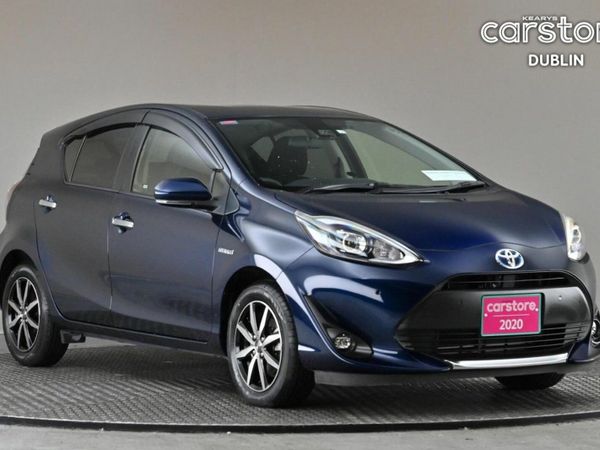 Toyota Aqua Hatchback, Petrol Hybrid, 2020, Blue