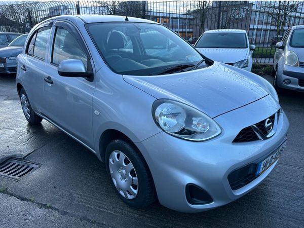 Nissan March Hatchback, Petrol, 2014, Silver