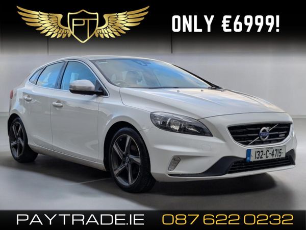 Volvo V40 Hatchback, Diesel, 2013, White