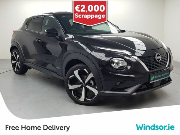 Nissan Juke SUV, Petrol Hybrid, 2025, Black