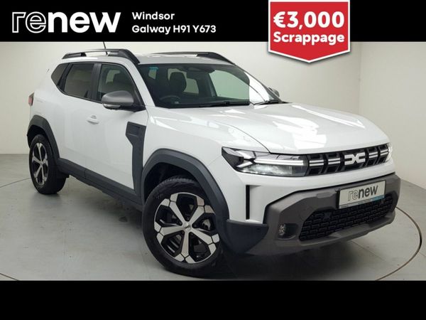 Dacia Duster SUV, Petrol Hybrid, 2025, White