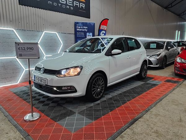 Volkswagen Polo Hatchback, Petrol, 2017, White