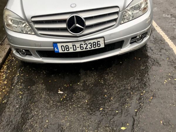 Mercedes-Benz C-Class Saloon, Petrol, 2008, Silver