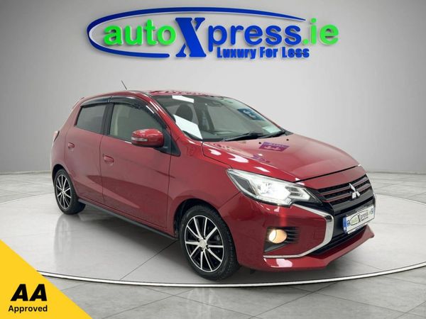 Mitsubishi Mirage Hatchback, Petrol, 2020, Red