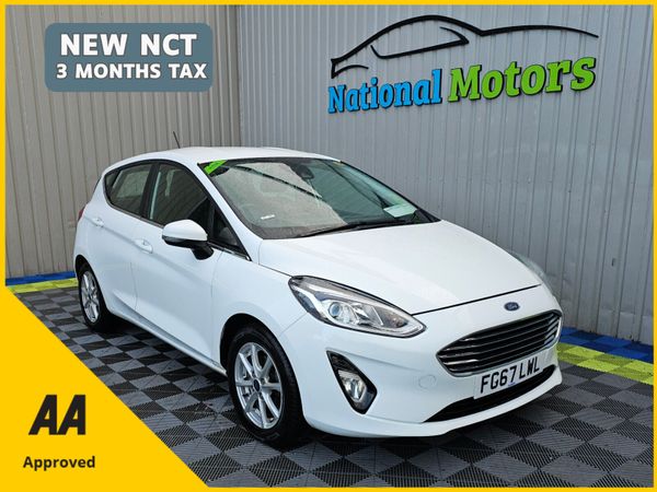 Ford Fiesta Hatchback, Petrol, 2017, White