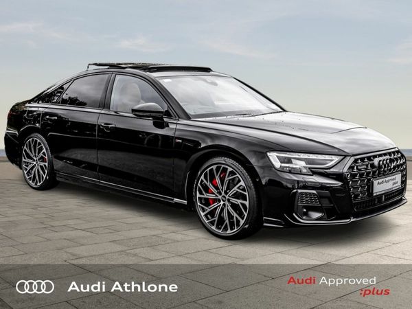 Audi A8 Saloon, Petrol Plug-in Hybrid, 2025, Black