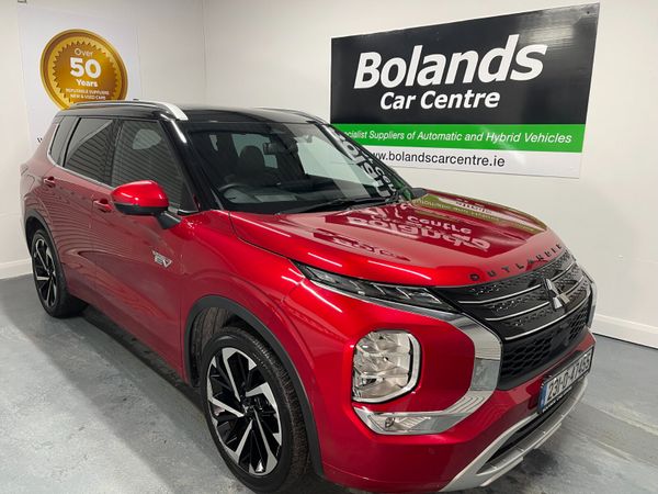 Mitsubishi Outlander SUV, Petrol Plug-in Hybrid, 2023, Red