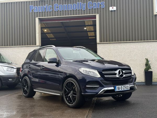 Mercedes-Benz GLE SUV, Diesel, 2016, Blue