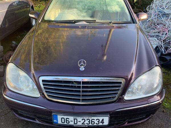 Mercedes-Benz S-Class Saloon, Petrol, 2006, Black