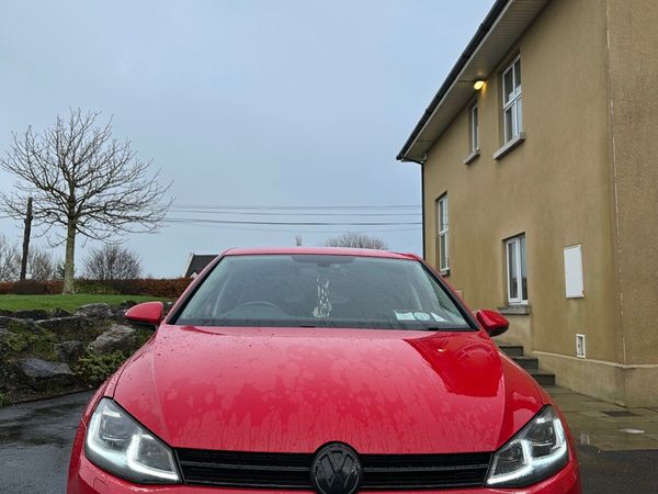 Volkswagen Golf Hatchback, Diesel, 2016, Red