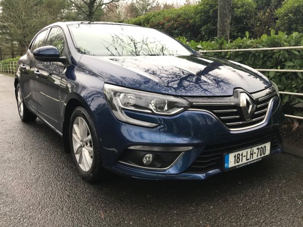 Renault Megane Hatchback, Diesel, 2018, Blue