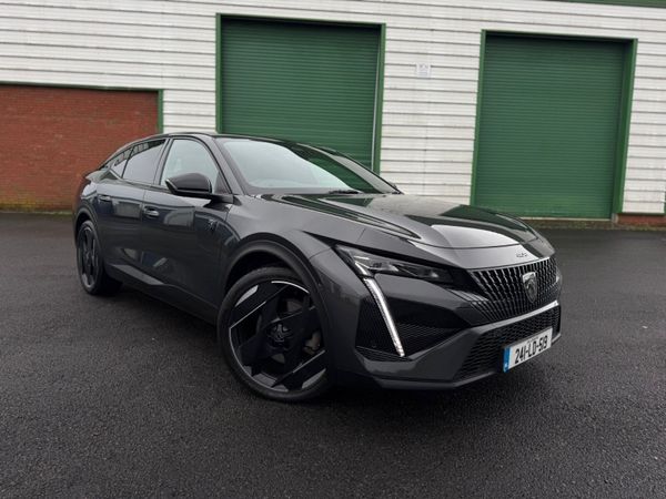 Peugeot 408 Hatchback, Petrol Plug-in Hybrid, 2024, Grey