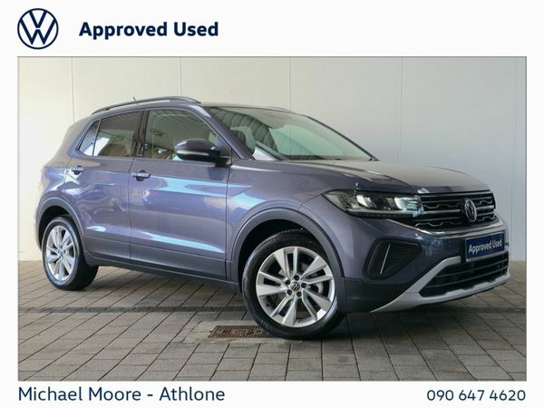 Volkswagen T-Cross SUV, Petrol, 2025, Grey