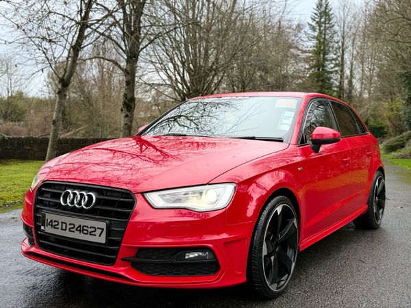 Audi A3 Hatchback, Diesel, 2014, Red