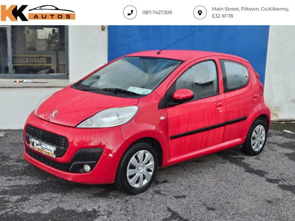 Peugeot 107 Hatchback, Petrol, 2014, Red