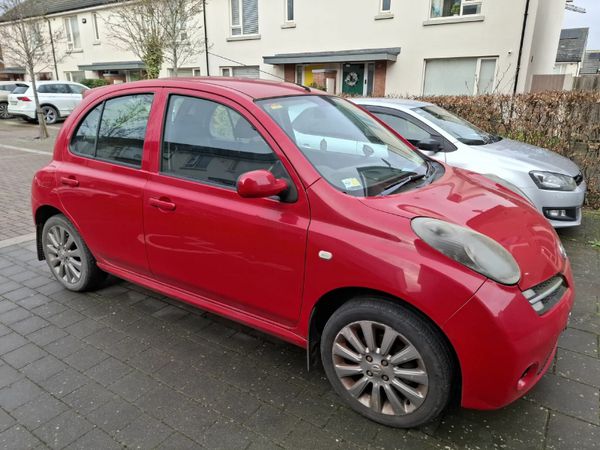 Nissan Micra Hatchback, Petrol, 2007, Red
