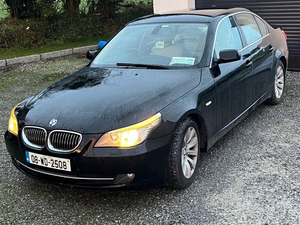 BMW 5-Series Saloon, Diesel, 2008, Black