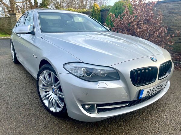 BMW 5-Series Saloon, Diesel, 2010, Silver