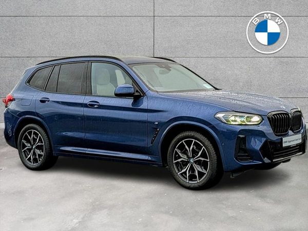 BMW X3 SUV, Diesel Hybrid, 2023, Blue