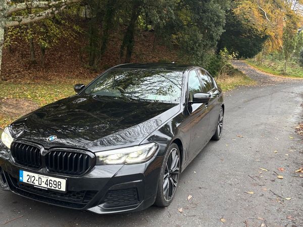 BMW 5-Series Saloon, Diesel, 2021, Black