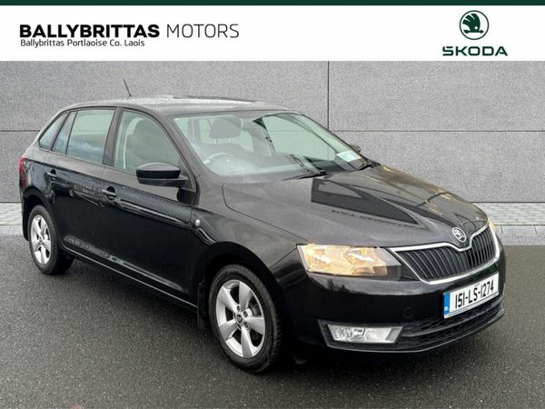 Skoda Rapid Hatchback, Petrol, 2015, Black