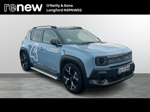 Renault 4 Hatchback, Electric, 2025, Blue