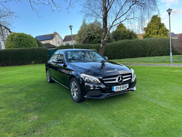 Mercedes-Benz C-Class Saloon, Petrol Plug-in Hybrid, 2017, Black