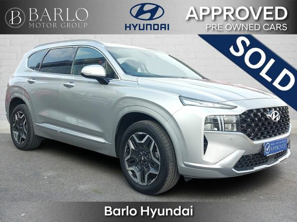 Hyundai Santa Fe SUV, Petrol Plug-in Hybrid, 2022, Silver