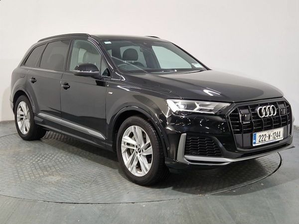 Audi Q7 SUV, Petrol Plug-in Hybrid, 2022, Black