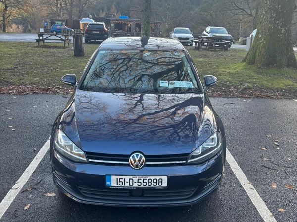 Volkswagen Golf Hatchback, Petrol, 2015, Navy