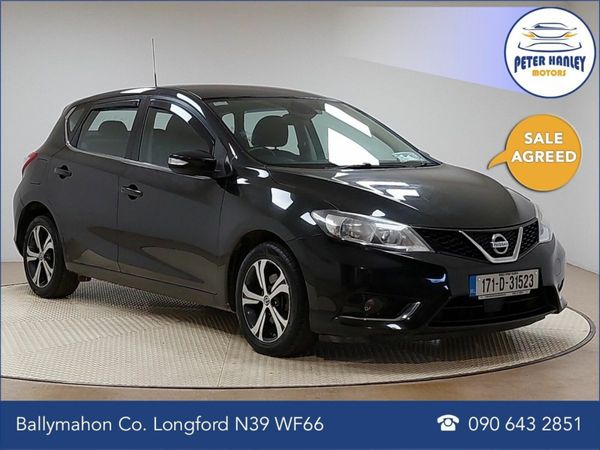 Nissan Pulsar Hatchback, Diesel, 2017, Black