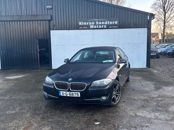 BMW 5-Series Saloon, Diesel, 2011, Black