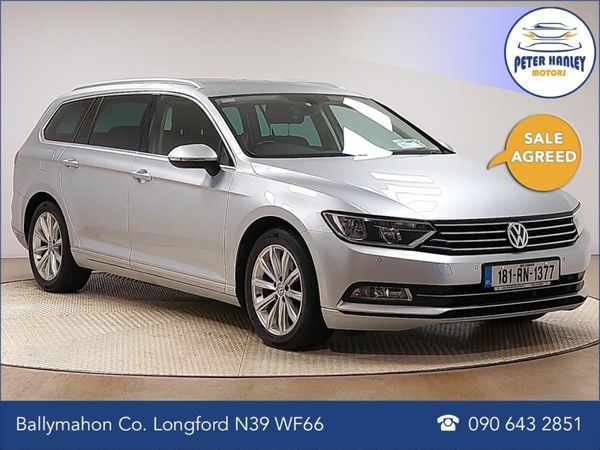 Volkswagen Passat Estate, Diesel, 2018, Silver