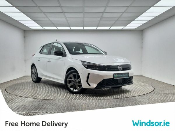 Opel Corsa Hatchback, Petrol Hybrid, 2025, White