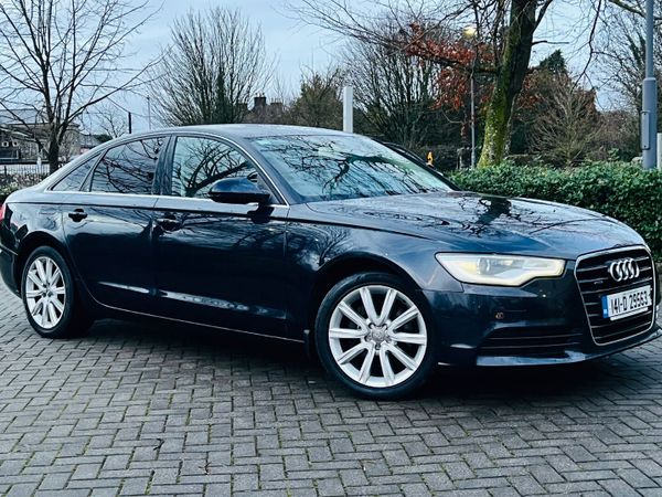 Audi A6 Saloon, Diesel, 2014, Blue