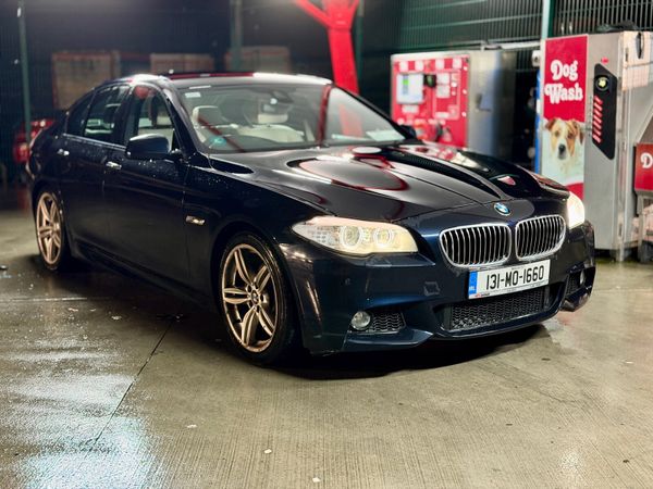 BMW 5-Series Saloon, Diesel, 2013, Black