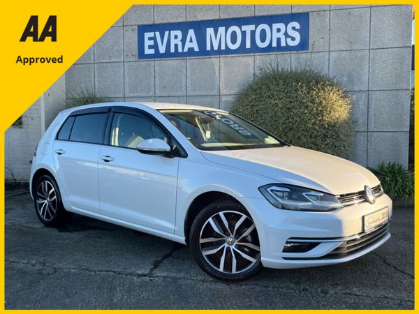 Volkswagen Golf Hatchback, Petrol, 2019, White