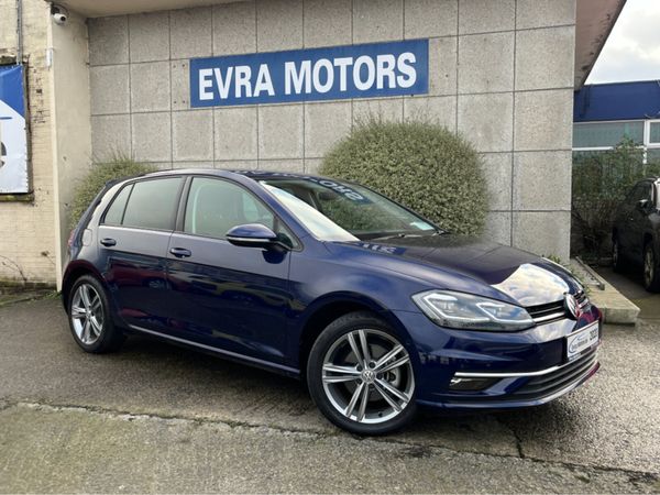 Volkswagen Golf Hatchback, Petrol, 2020, Blue