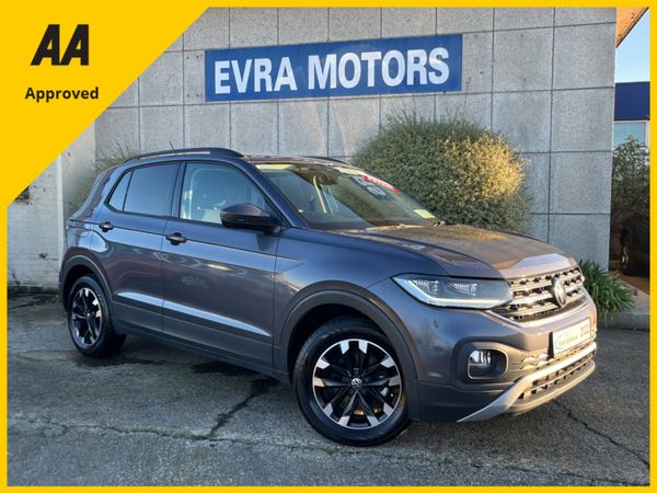 Volkswagen T-Cross SUV, Petrol, 2022, Grey
