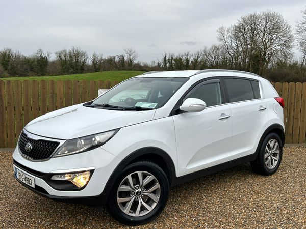 Kia Sportage SUV, Diesel, 2016, White