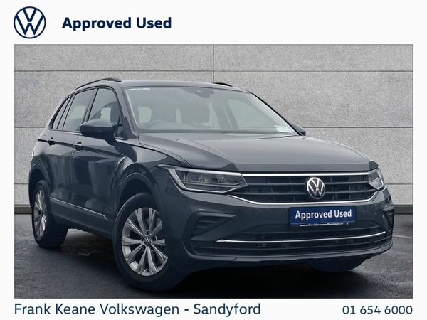 Volkswagen Tiguan SUV, Petrol Plug-in Hybrid, 2022, Grey