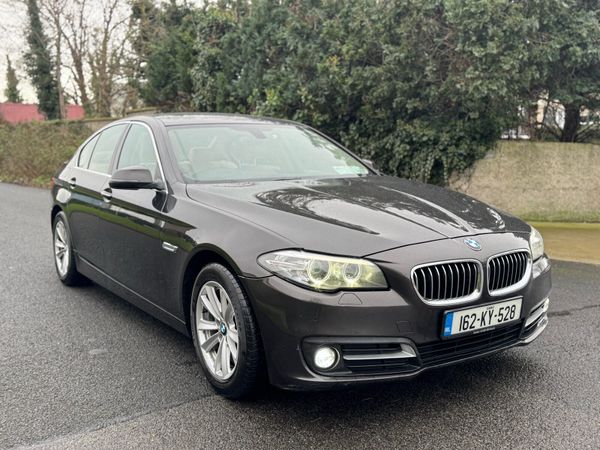 BMW 5-Series Saloon, Diesel, 2016, Brown