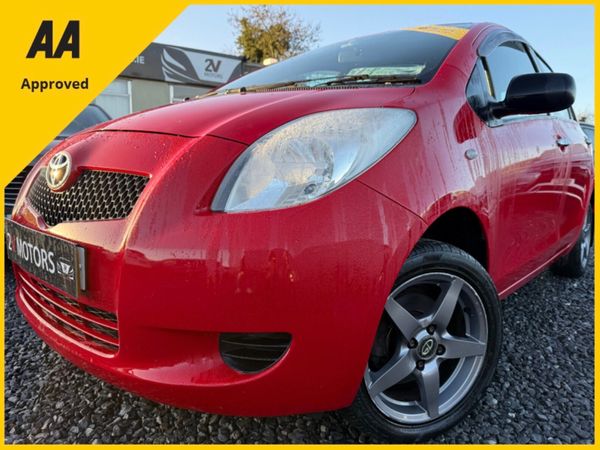 Toyota Yaris Hatchback, Petrol, 2008, Red