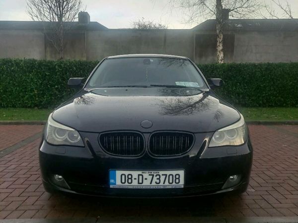 BMW 5-Series Saloon, Diesel, 2008, Black