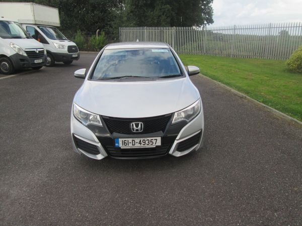 Honda Civic Hatchback, Petrol, 2016, Silver