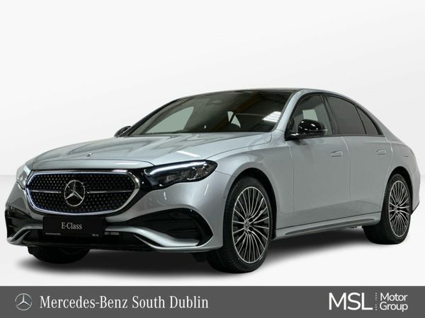 Mercedes-Benz E-Class Saloon, Petrol Plug-in Hybrid, 2026, Silver