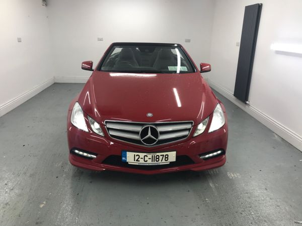 Mercedes-Benz E-Class Convertible, Diesel, 2012, Red
